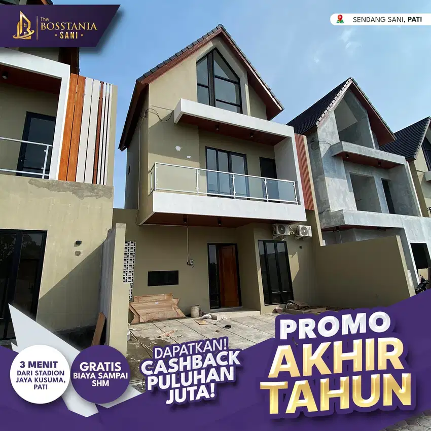 Rumah 2 Lantai Pati Kota Bunga 0%