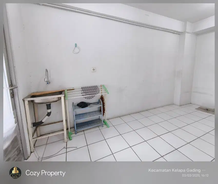 Jual murah apartemen 2 kmr gading nias kosong shm ready murah