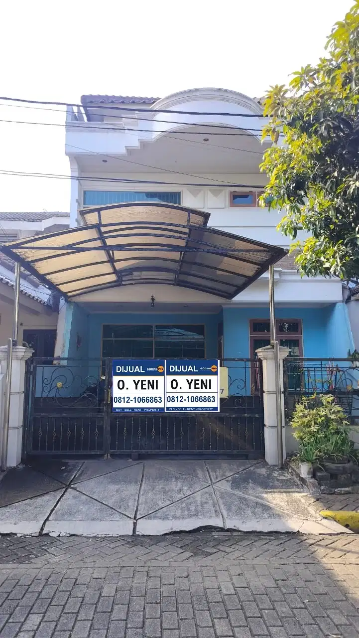 Rumah 3 Lantai di Mahkota Mas Cikokol Tangerang L2-240325