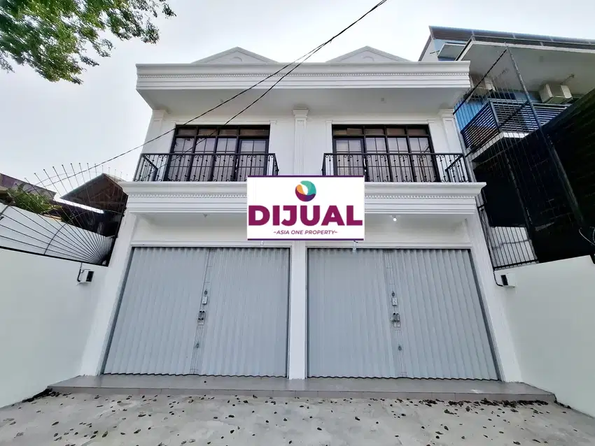 Dijual Ruko Kembar 2,5 Lt 100% Baru, Strategis di Pondok Kopi, Jaktim