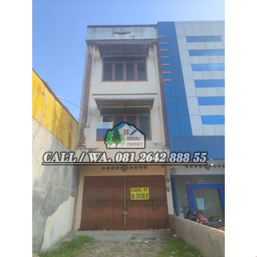 Dijual Ruko Jln Letda Sujono Samping BRI Dekat Simpg Mandala