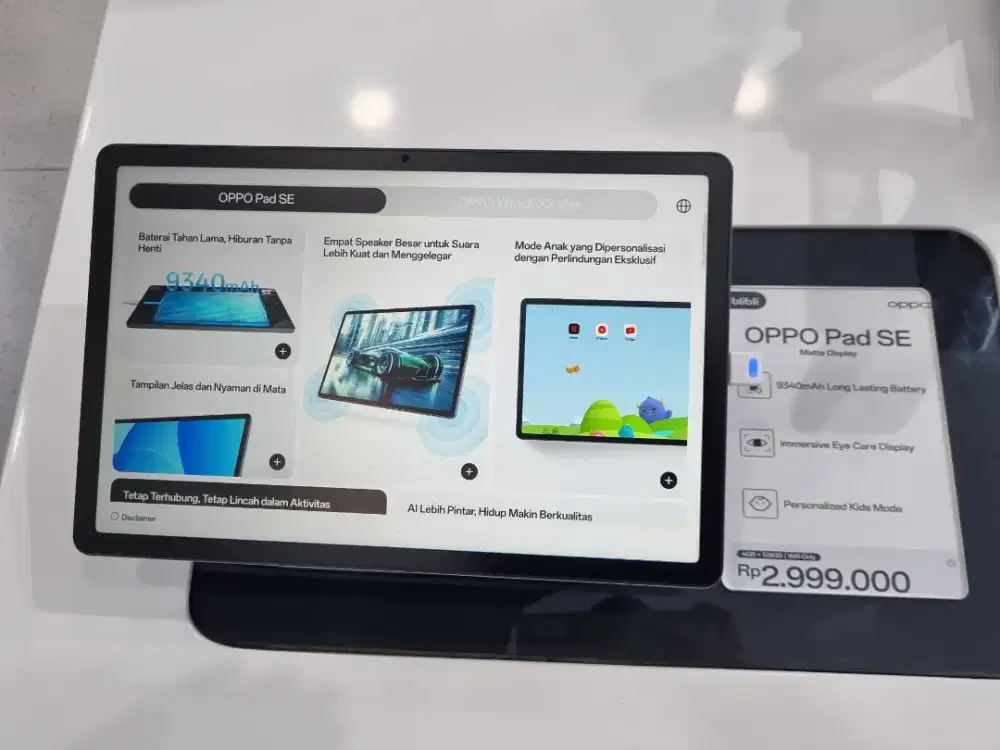 OPPO PAD SE Matte Display