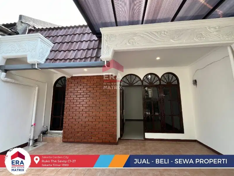 Rumah Siap Huni Lokasi Strategis di Pondok Kelapa Duren Sawit