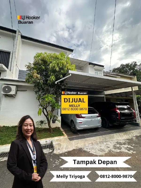 Rumah Komplek Elang Malindio Curug Indah Jatiwaringin, Bekasi