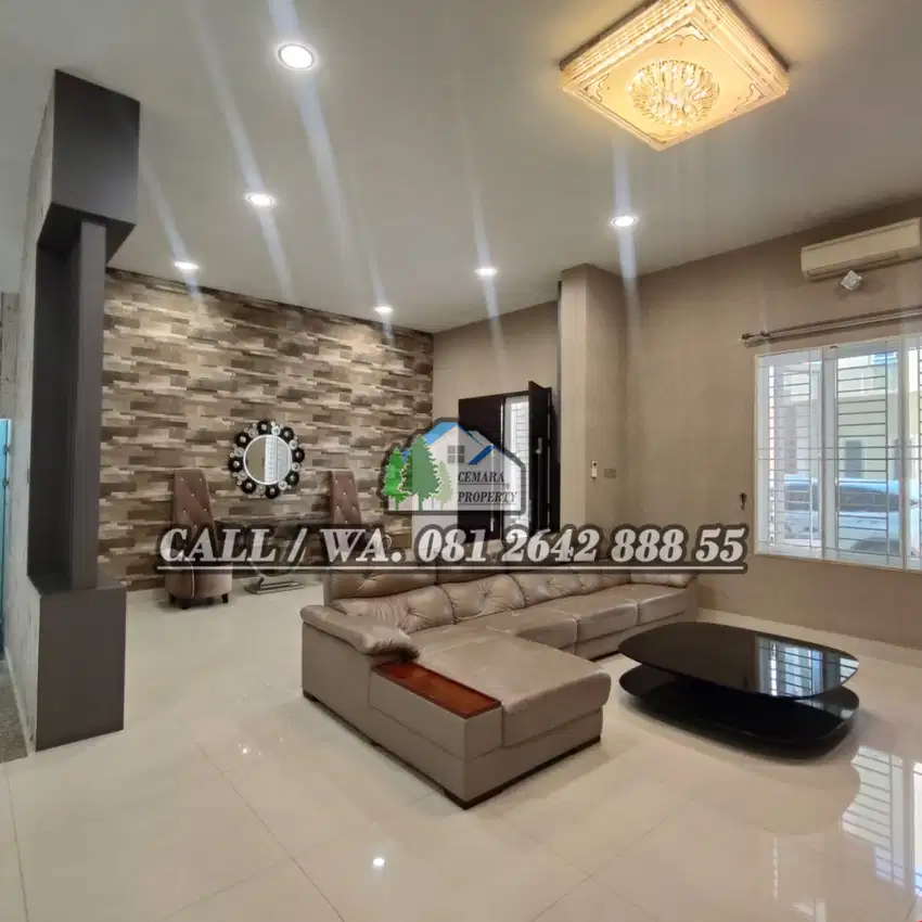 DIJUAL VILLA KOMP GRAND CEMARA ASRI JLN GARDENIA