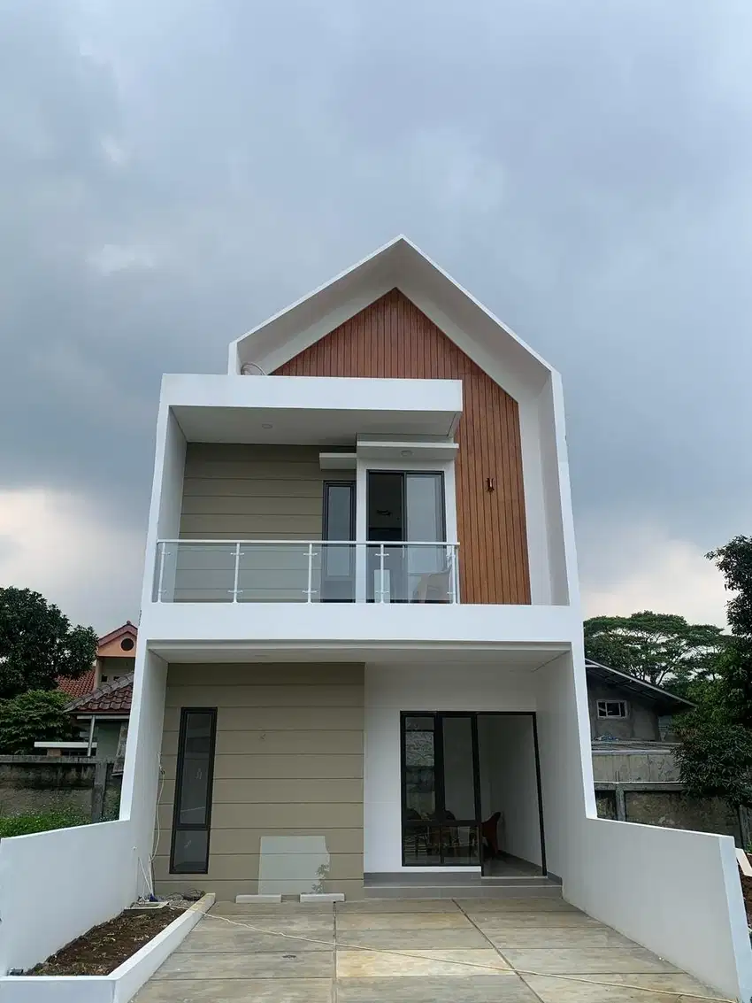 Rumah Baru 2 Lantai cukup 3 juta di Cilendek Kota Bogor