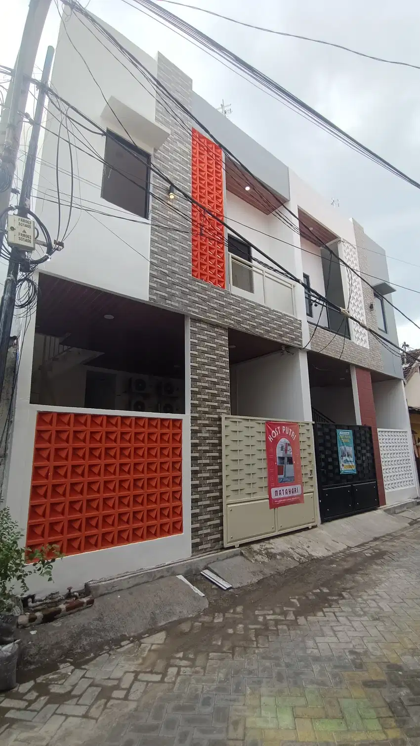 Aktif Full Penghuni Rumah Usaha Kost Bangunan Baru Full Furnished