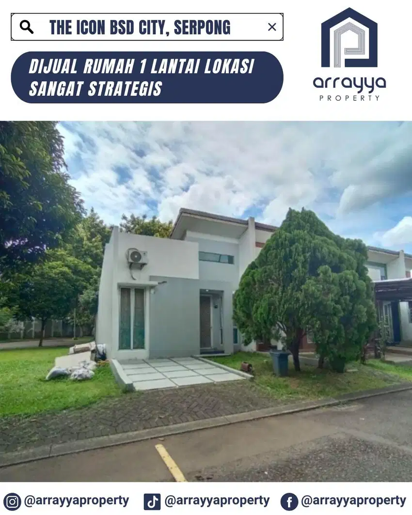 RUMAH SIAP HUNI DI CLUSTER THE ICON BSD 'DMB26