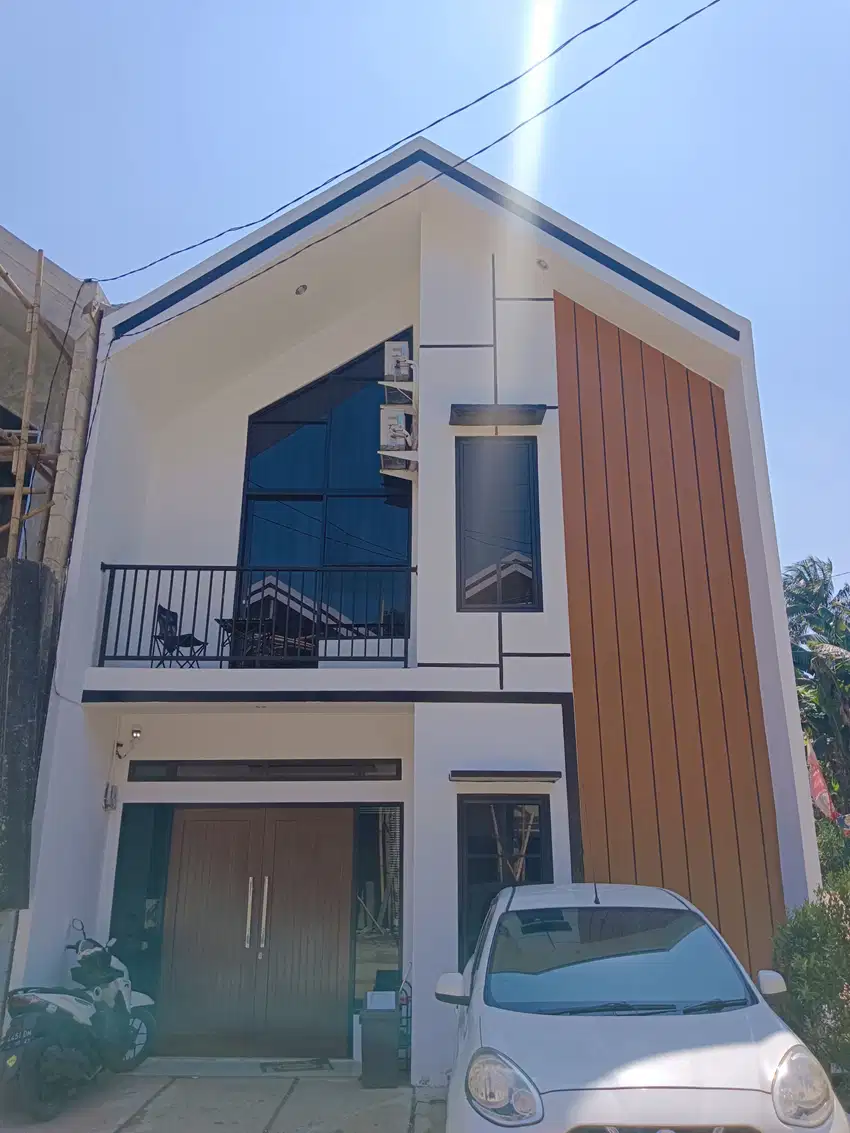 Spesial harga terjangkau rumah 2 lantai 3 KT dekat std Pakansari