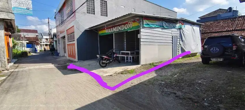 TANAH SHM 100M2 LINGKUNGAN KOST2AN DI JL. POPONGAN SINDUADI