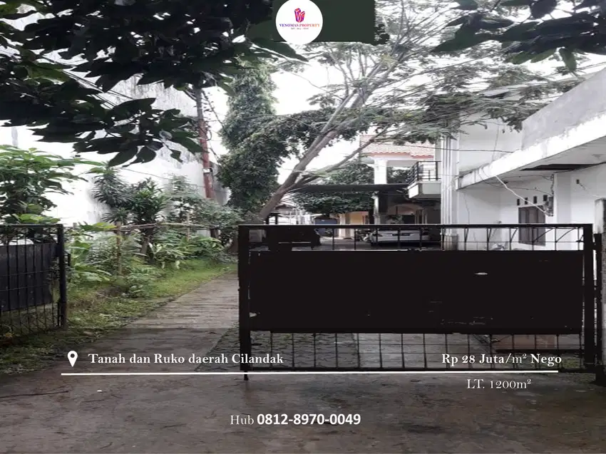 Dijual Tanah Daerah Cilandak, Jakarta Selatan SHM