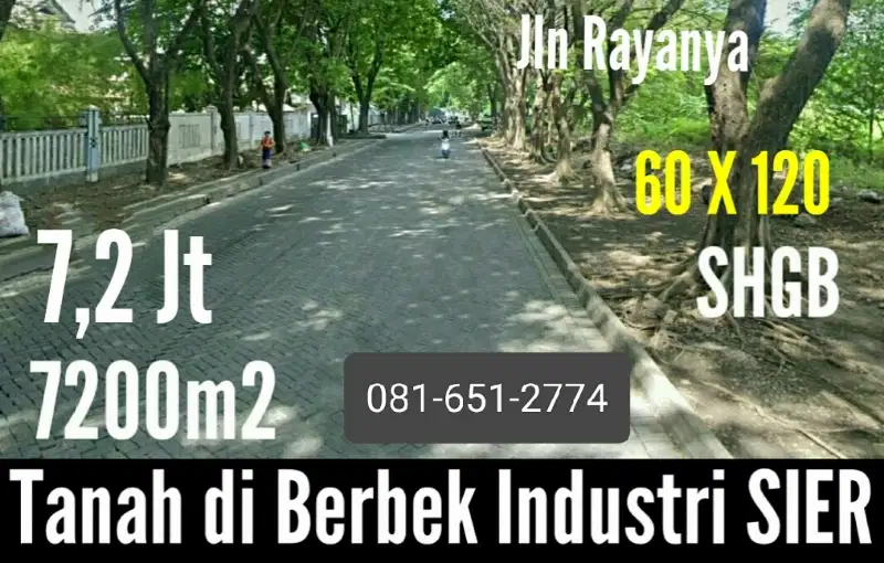 Tanah di Rungkut Industri