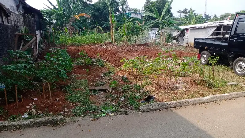 Tanah 90 meter SHM nempel komplek BSI 1 pengasinan
