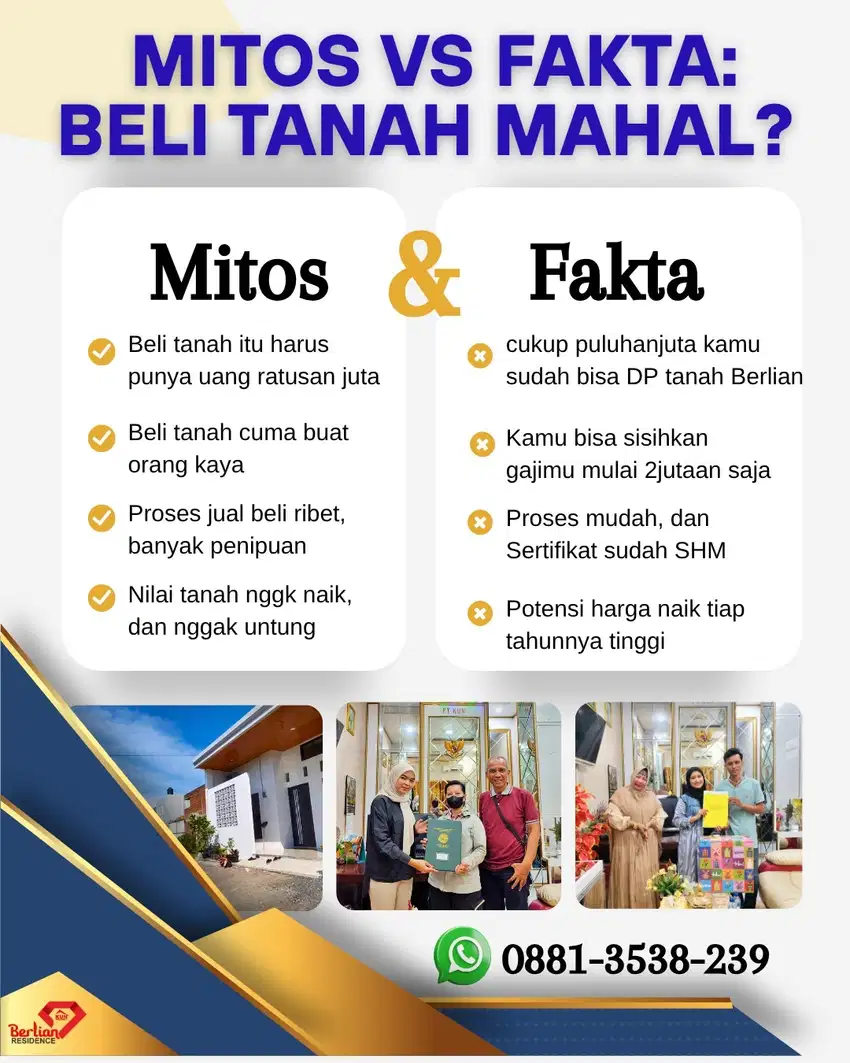 tanah murah strategis SHM