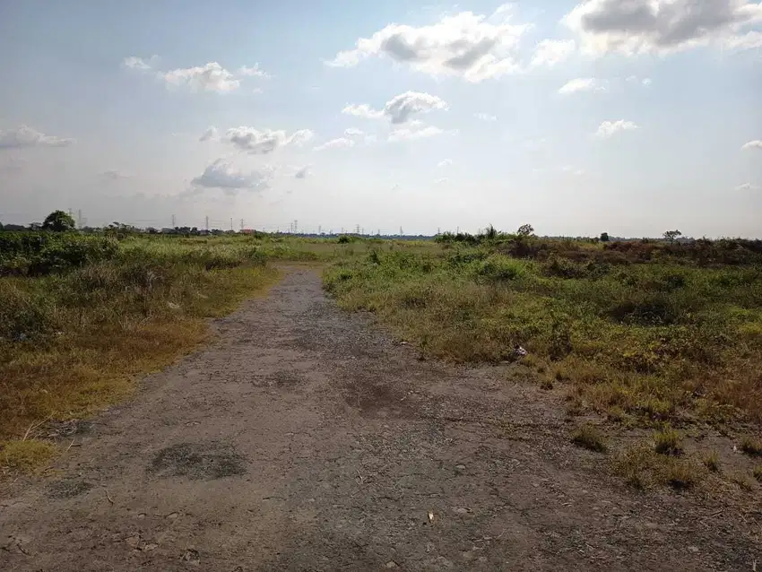 Tanah zona industri 60 hektar di Cabangbungin kab Bekasi