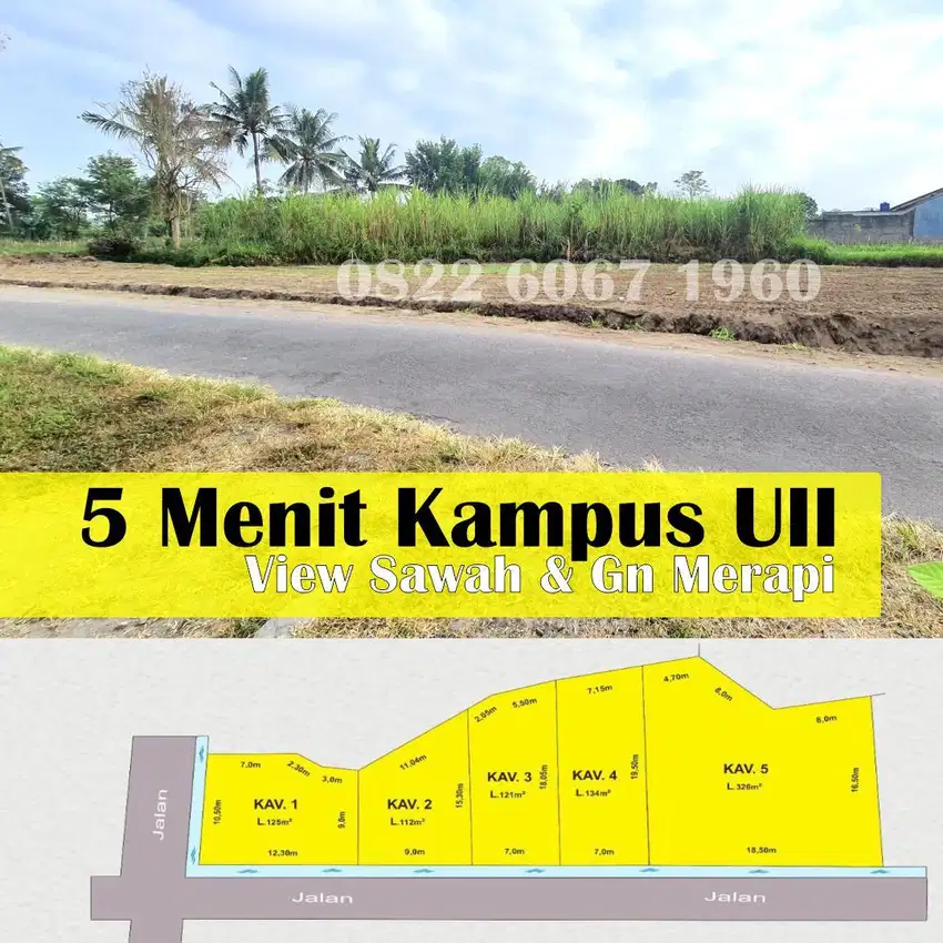 Tanah Villa Kaliurang 2Jt-an Promo Terbatas