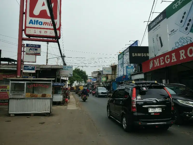 Tanah bonus bangunan jln raya bosih cibitung kab bekasi