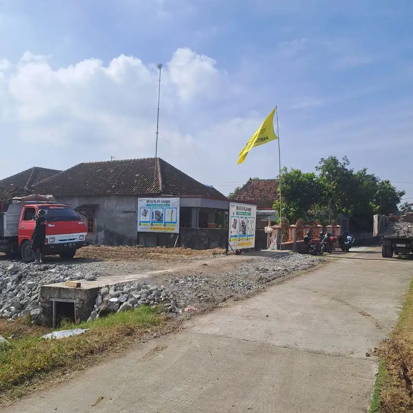 DIJUAL TANAH SETRA DIJUAL DI GROGOL SOLO BARU DEKAT PEREMPATAN TELUKAN