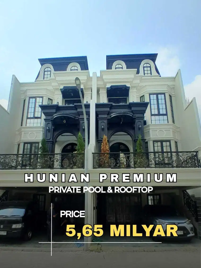 Hunian mewah premium private pool 5 menit ke cilandak kko