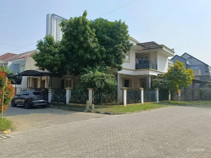 Rumah Hook 2 Lantai Dalam Komplek Metro Permata Karang Tengah