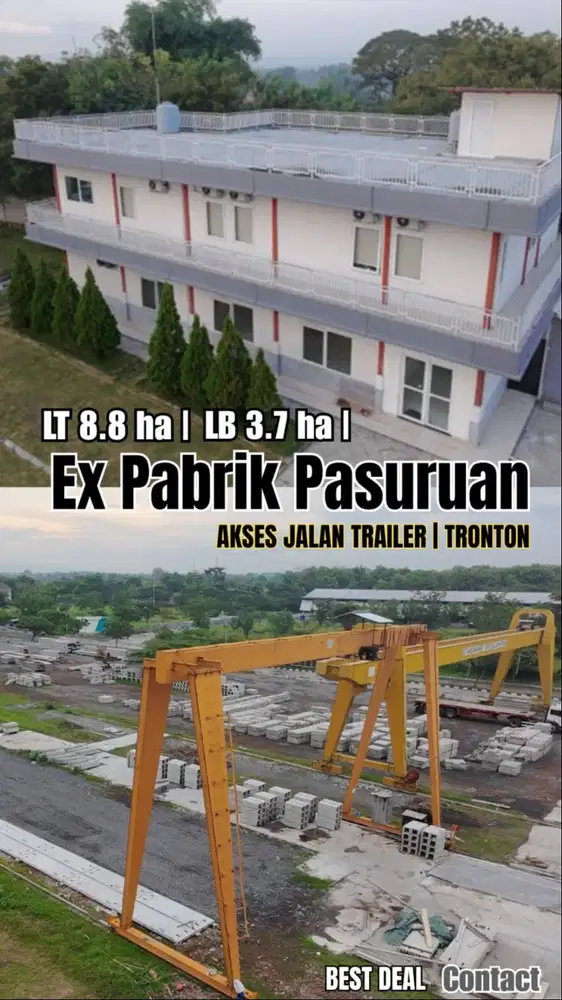 HOT LISTING EX PABRIK BETON  Pasuruan, Jawa Timur