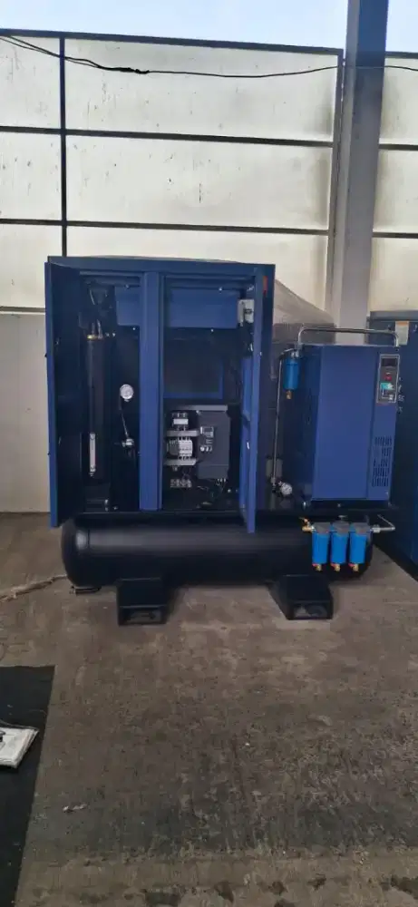 Screw compressor luser cutting 16 bar