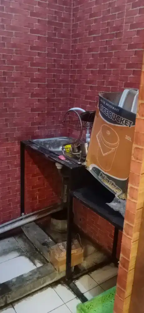 Wastapel cuci piring +tempat kompor