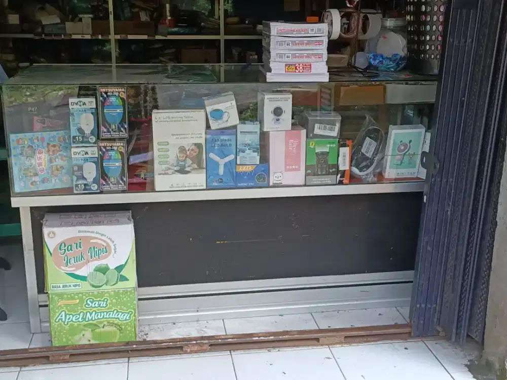 Etalase konter etalase toko bagus murah