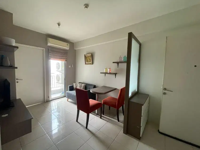 Apartemen pakubuwono terrace tipe 2 kamar tidur lantai tinggi rapi