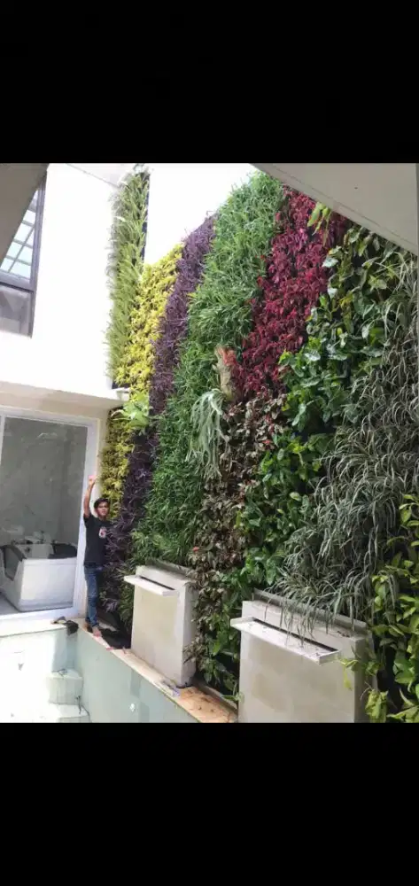 partikel garden dan tanaman hias