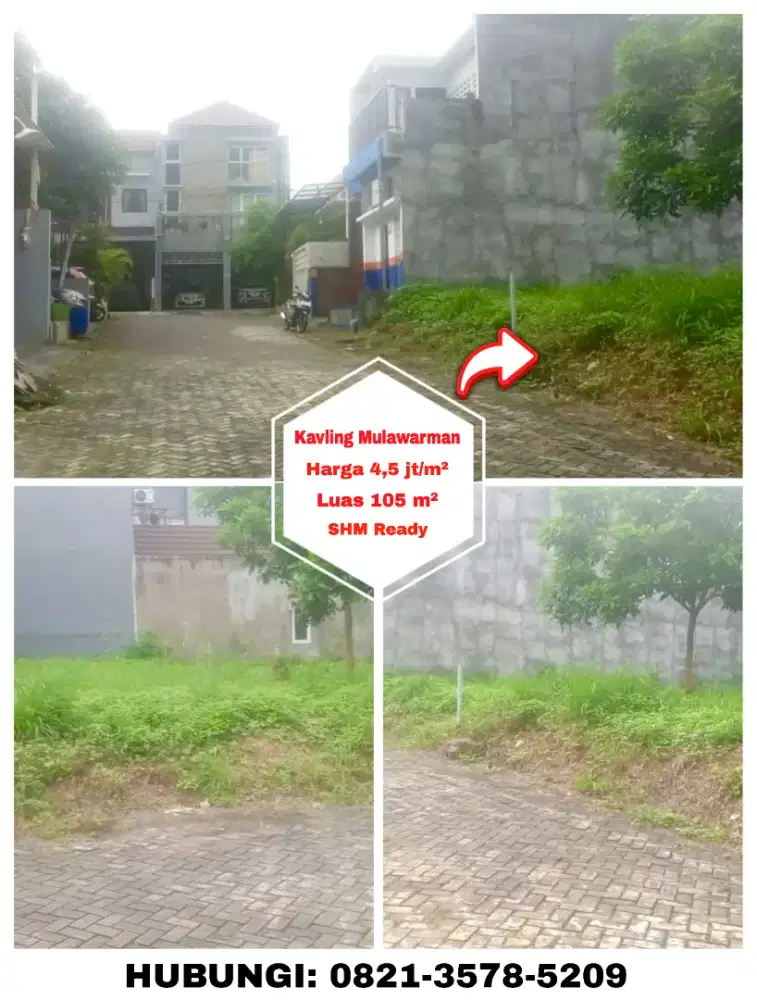 Tanah Strategis Dekat UNDIP Tembalang