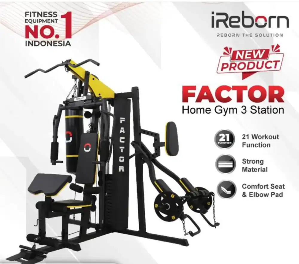 Home gym 3 sisi factor ireborn