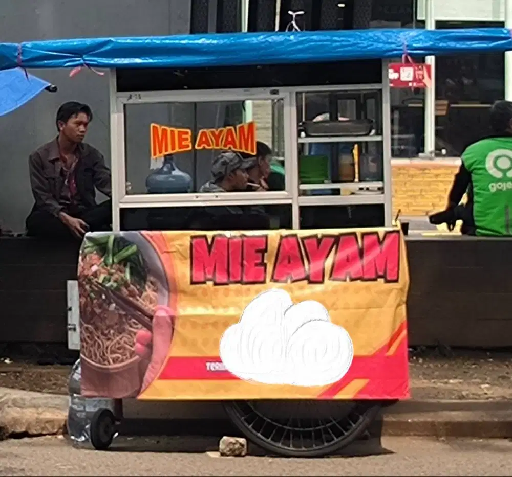 Gerobak bekas alumunium