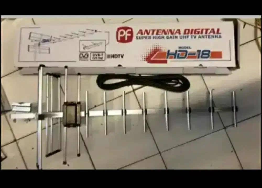 Pasang dan seting antena digital