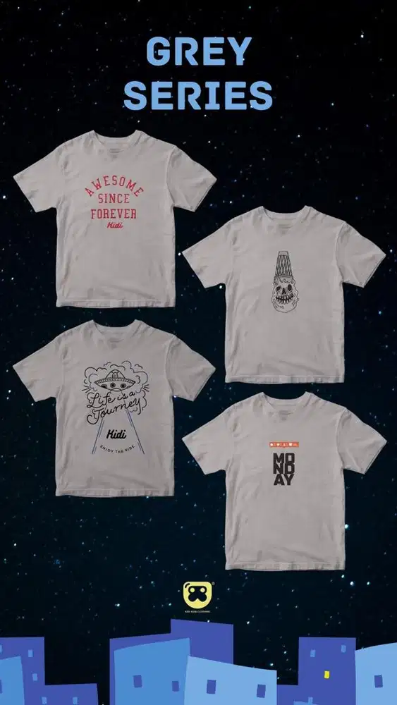 Baju Anak Kaos Cotton Combed