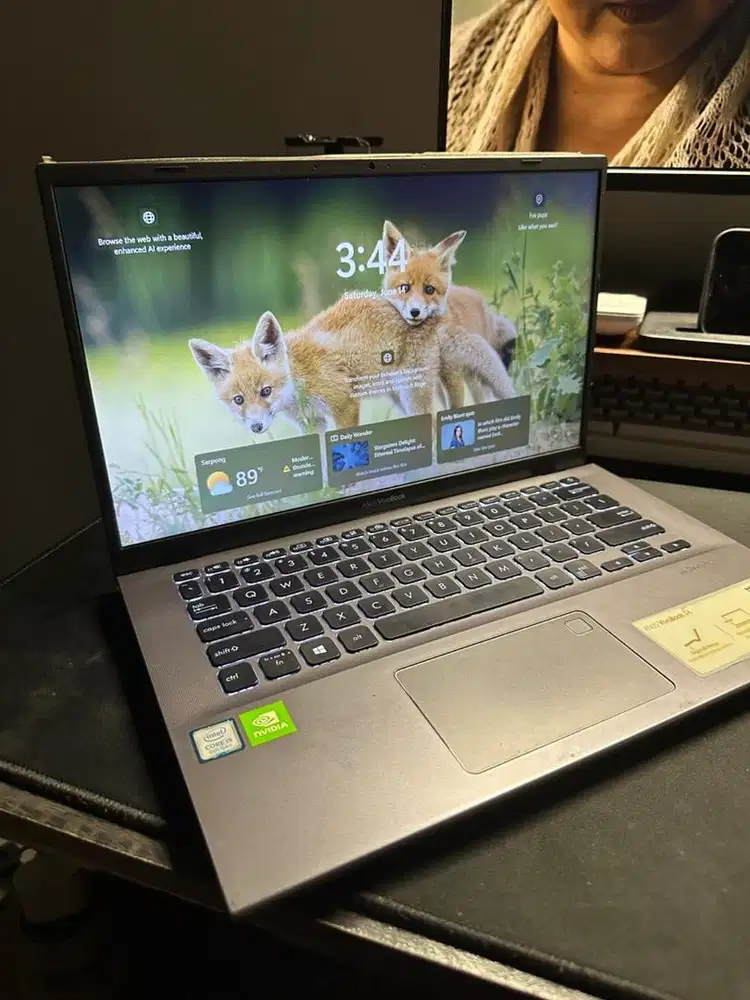 laptop asus vivobook i5 nvidia kerja ganing