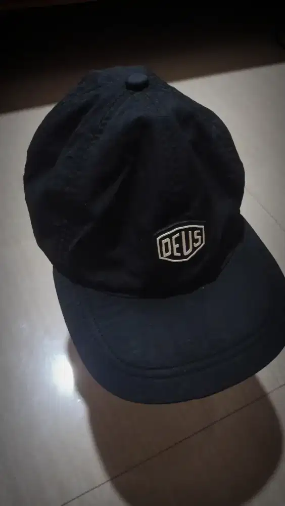 Topi Deus Ex Machina Stowaway Cap Original Warna Hitam