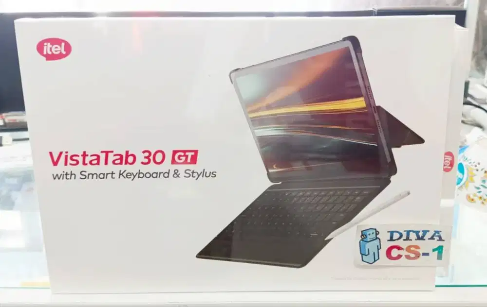 iTel VistaTab 30 GT 4G LTE Include Keyboard Stylus Ram 6Gb Storage 128