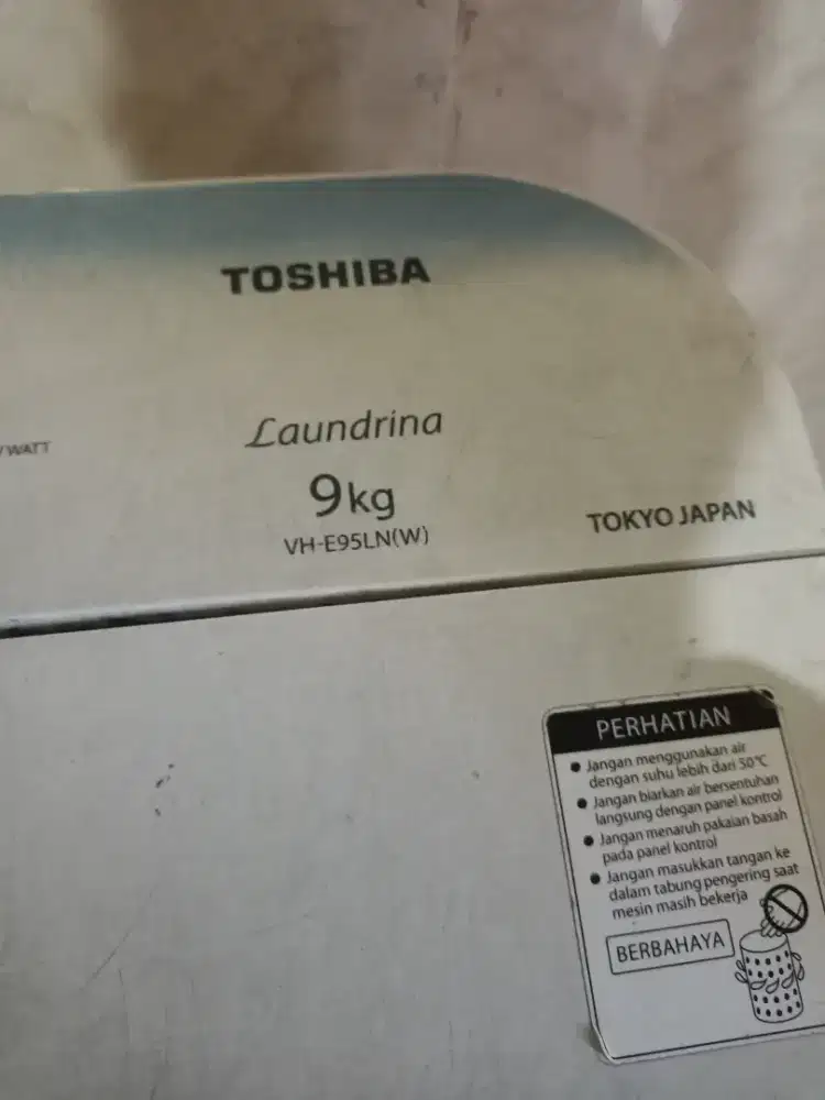 Mesin cuci 9kg Toshiba