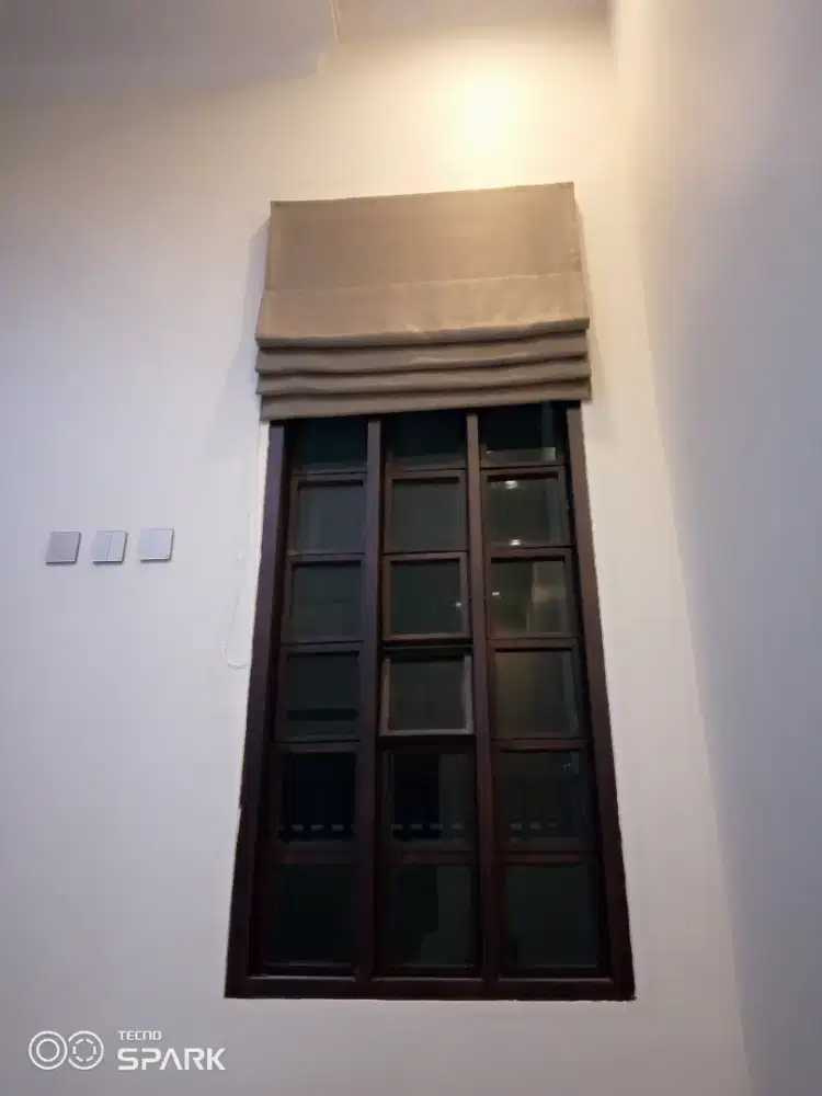 Romanshade gorden kantor dan rumah costum