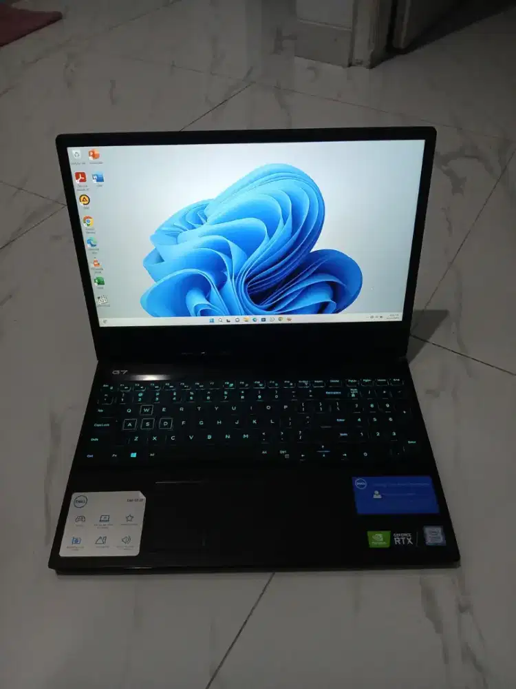 Laptop gaming Dell G7 7590 RTX 2070 Max-Q 16GB RAM 512GB SSD
