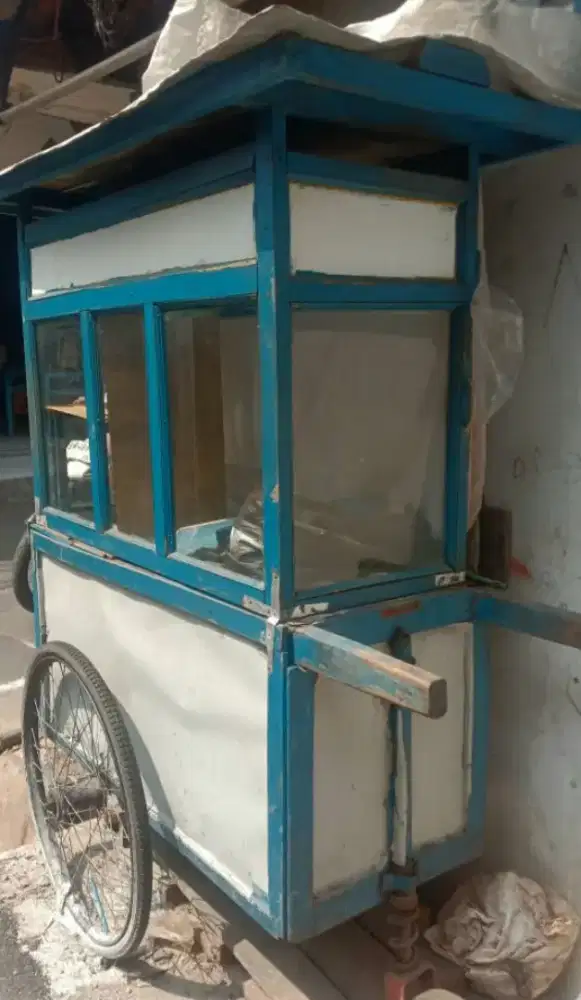 Dijual gerobak nasi lauk pauk