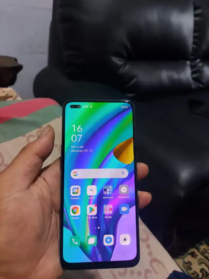 Jual hp oppo reno 4f  hp cas