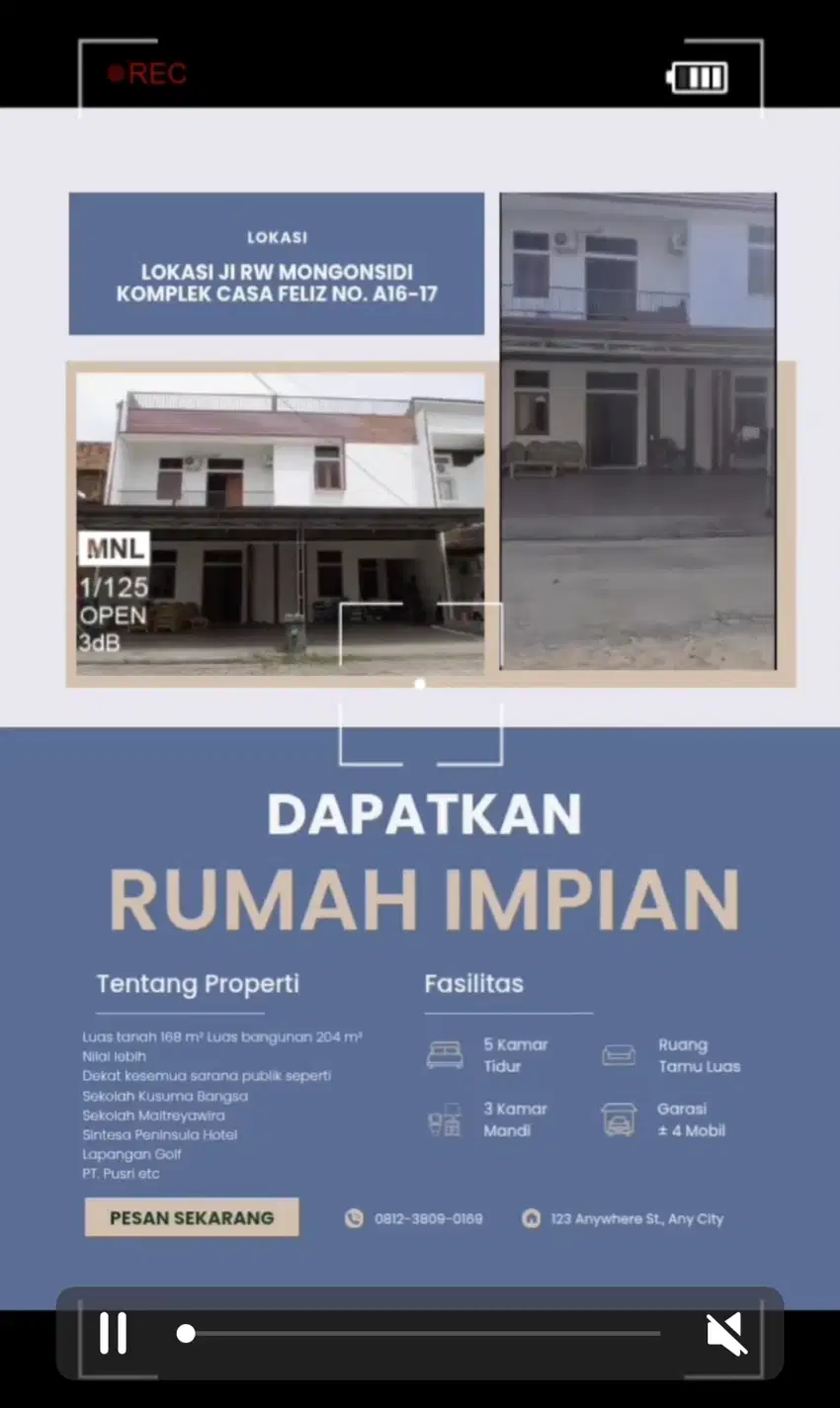 Jual rumah murah palembang