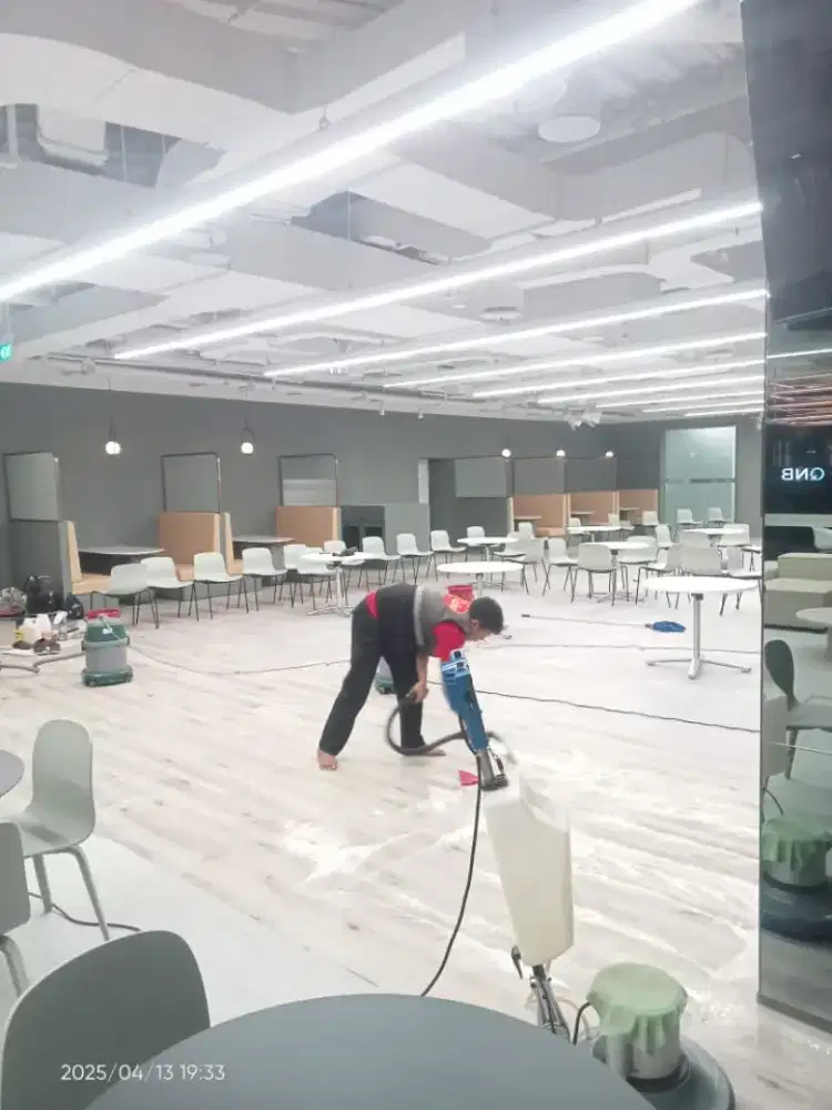 Jasa cuci coting vinyl cuci karpet kantor sofa kasur