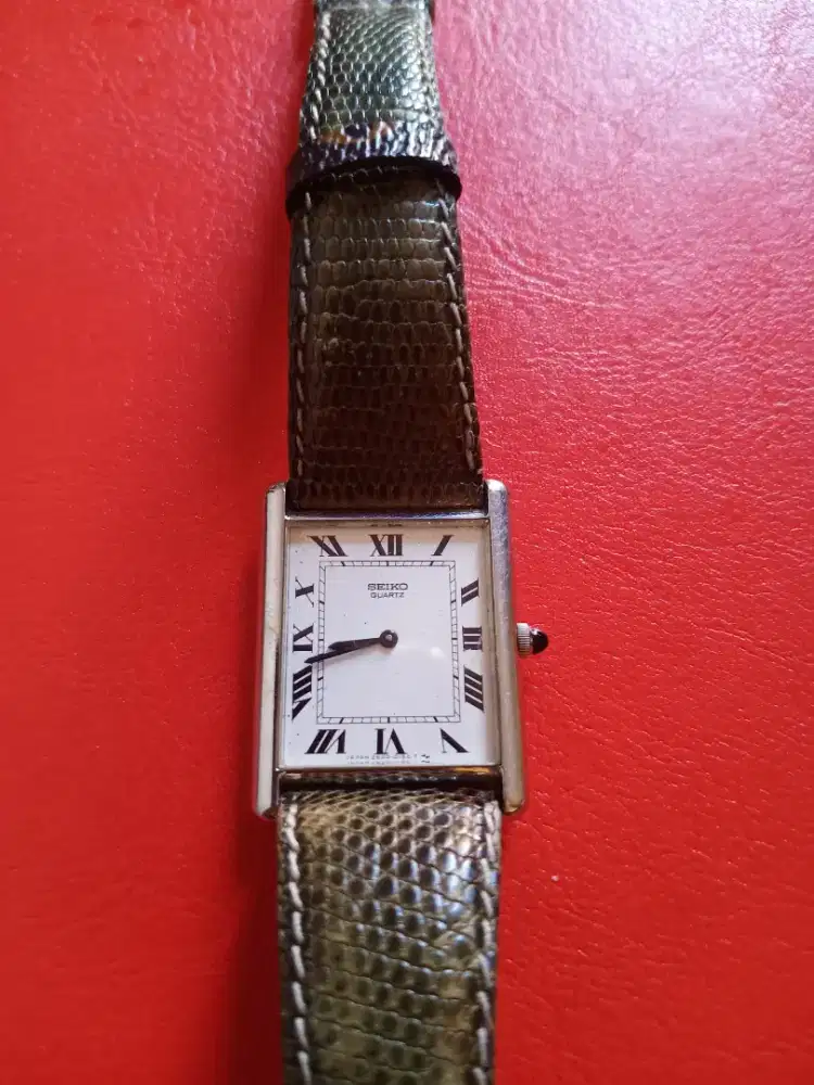 Jam tangan seiko tank japan vintage original