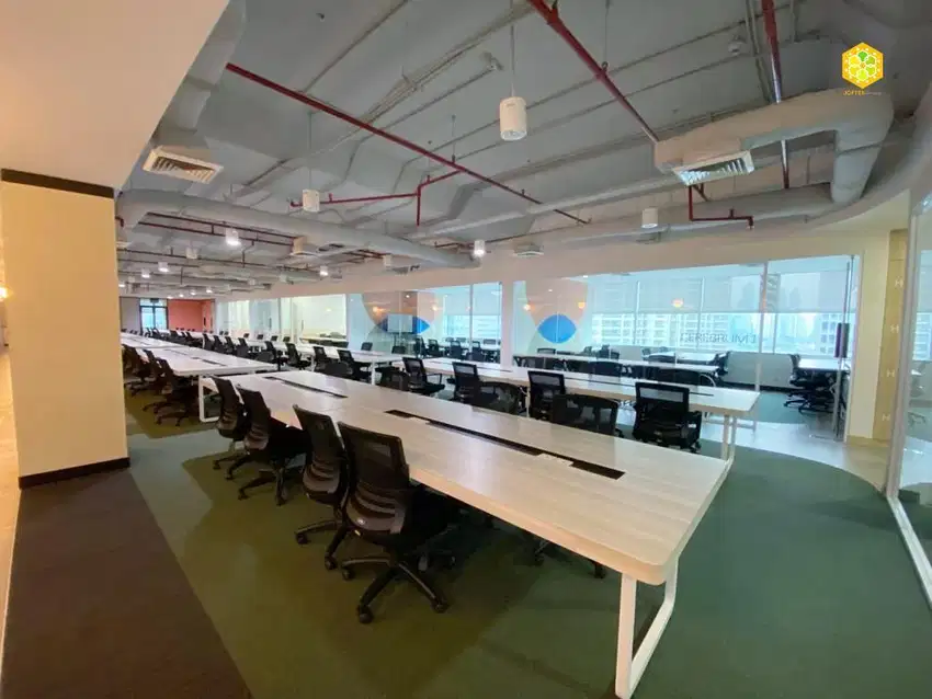 Sewa kantor Furnished Menara Caraka