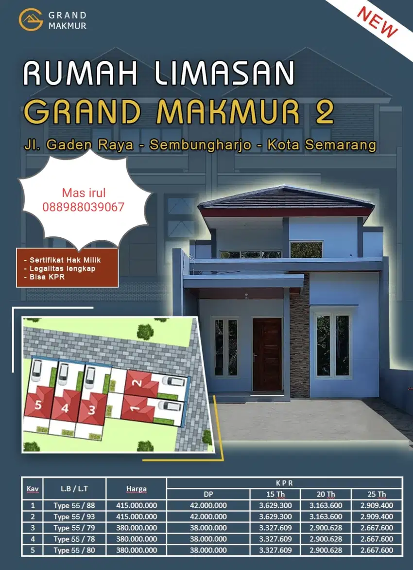 Grand makmur rumah limasan