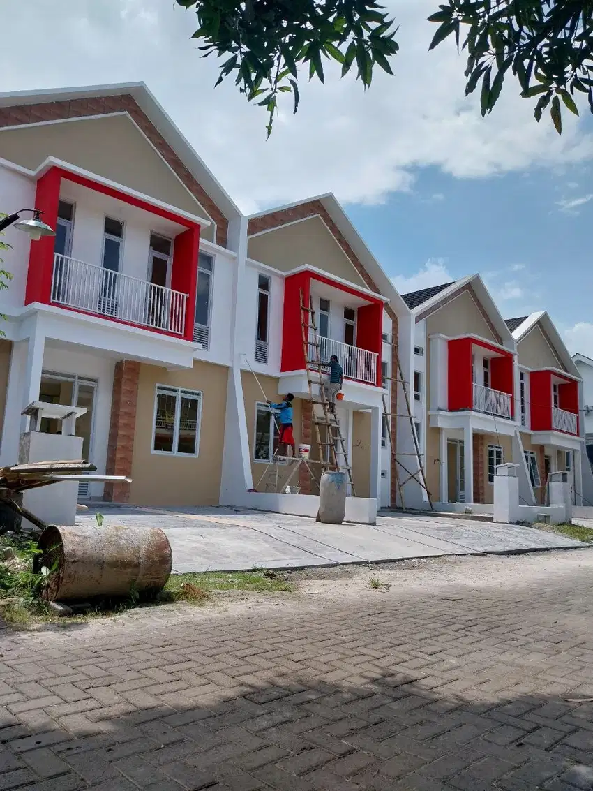 rumah tanah luas 2 lantai tanpa dp posisi blok depan 5 juta all in