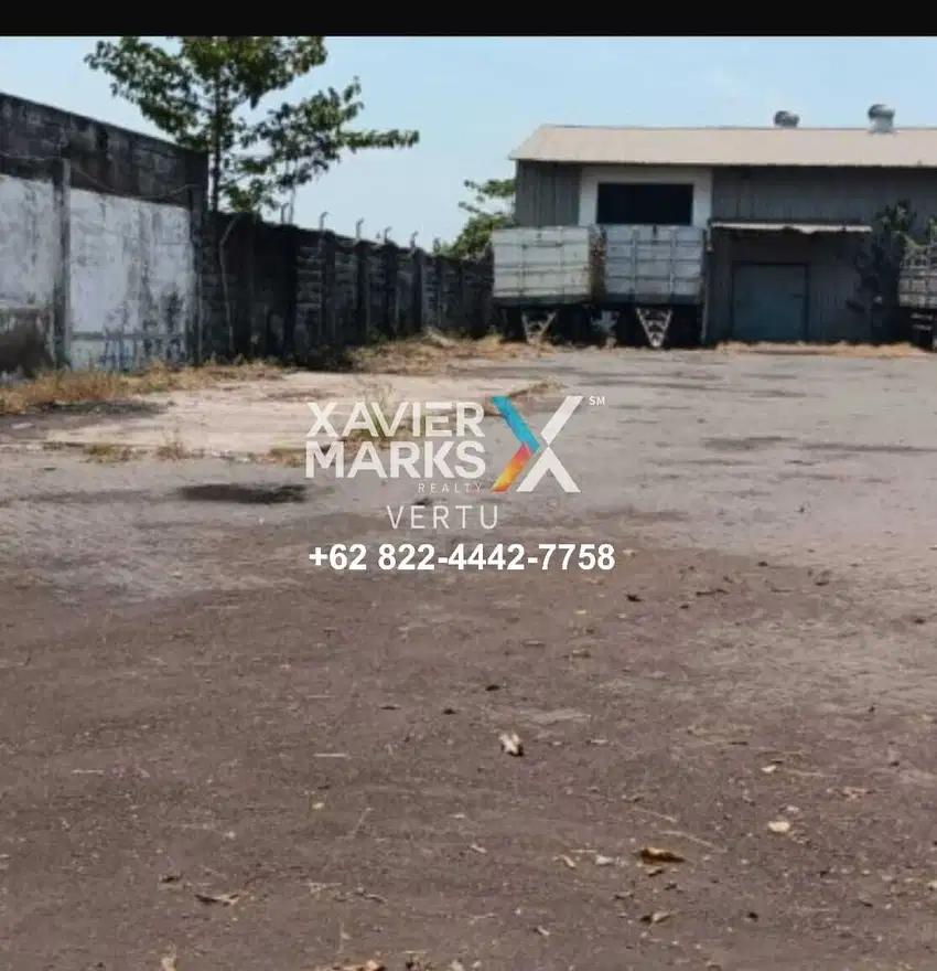 Dijual Gudang Sidoarjo, Nol Jalan Raya Trosobo